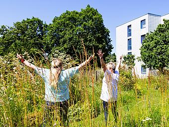 Durchatmen im Kneipp Garten